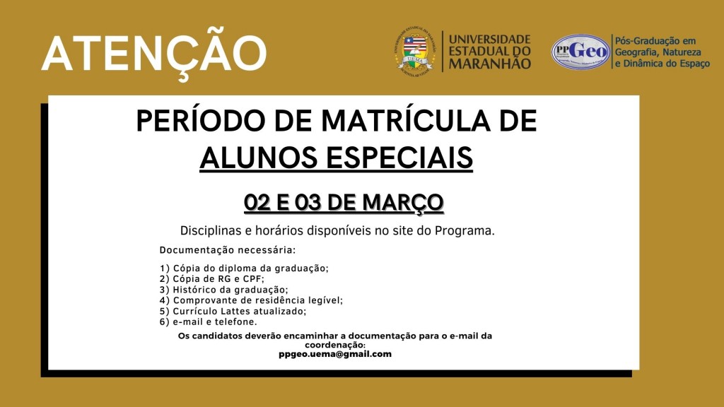 MATRÍCULAS ALUNOS - PPGEO (8)
