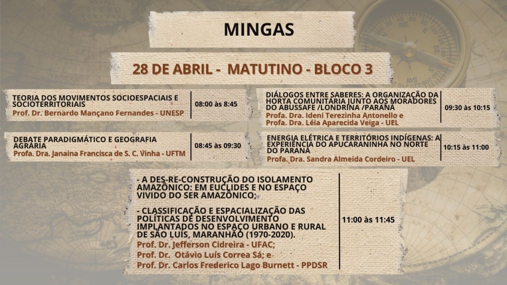 MINGAS 28 DE MANHÃ