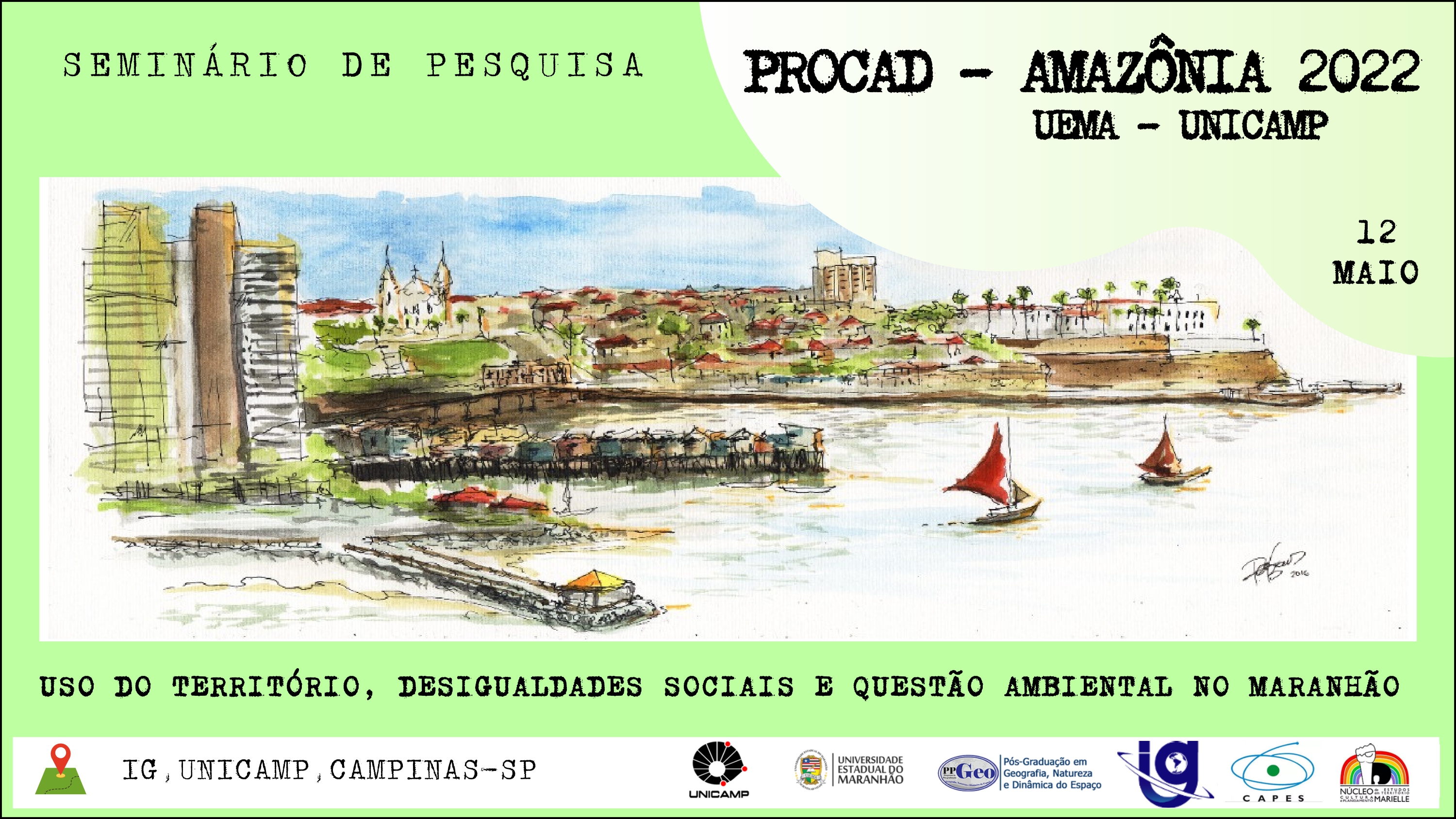 SEMINÁRIO DE PESQUISA PROCAD-AMAZÔNIA 2022/UEMA – UNICAMP