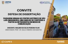 CONVITE PARA DEFESA DO DISCENTE WALBER DA SILVA PEREIRA FILHO