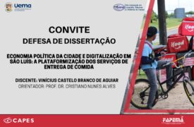 CONVITE PARA DEFESA DO DISCENTE VINÍCIUS CASTELO BRANCO DE AGUIAR