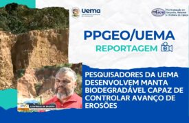 Pesquisadores da UEMA desenvolvem manta biodegradável capaz de controlar avanço de erosões
