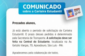 Uema abre período de solicitação de Carteira Estudantil